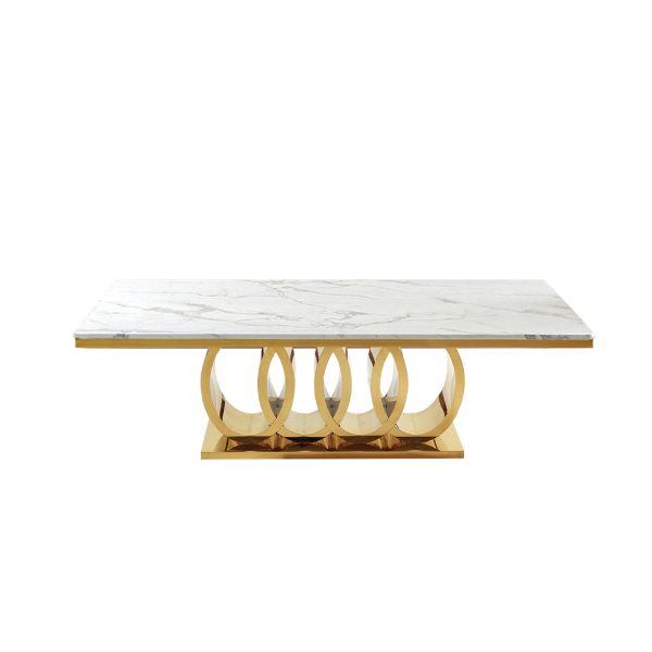 ໂຕະກິນເຂົ້າ ລຸ້ນ KT1378-WHITE