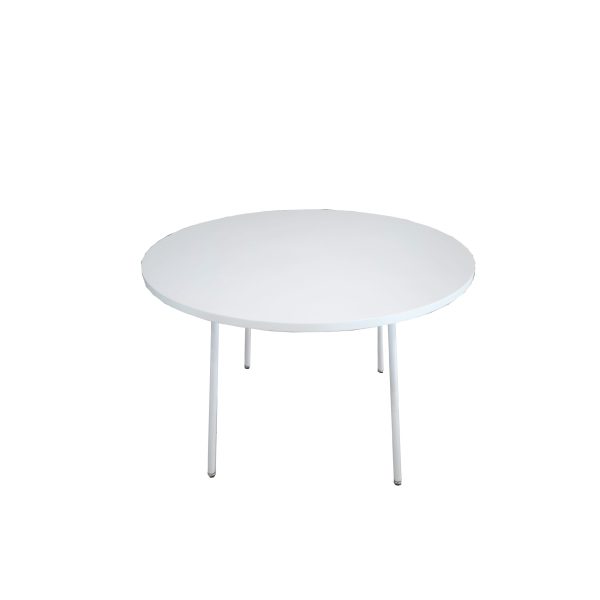 ໂຕະກິນເຂົ້າ ລຸ້ນ 22312-WHITE ຂະໜາດ 1.1 ແມັດ