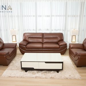 ໂຊຟາຊຸດໜັງແທ້ WA-S354-L205-SET