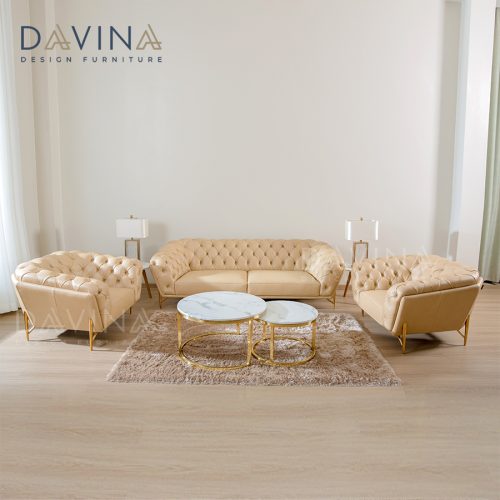 ໂຊຟາຊຸດໜັງແທ້ ລຸ້ນ WA-S355