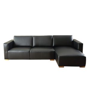 ໂຊຟາໜັງ PU ລຸ້ນ YE48-PZ32-PQZ-BLACK